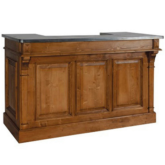 Antique White Bistro Bar