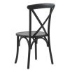 Black Cross Back Chair