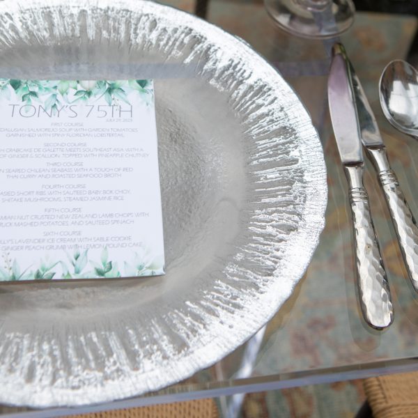 Alchemy Silver Charger