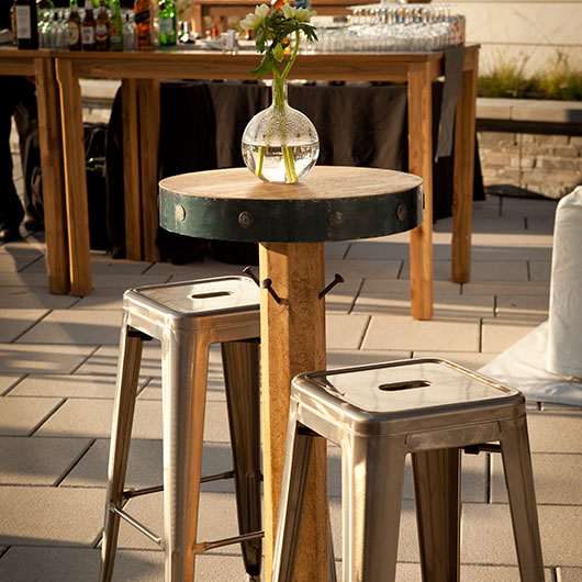 Chelsea Nickel Stool Chelsea Nickel Stool