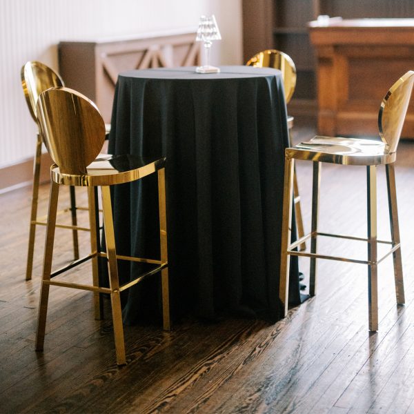 Gold Dorsia Bar Stool