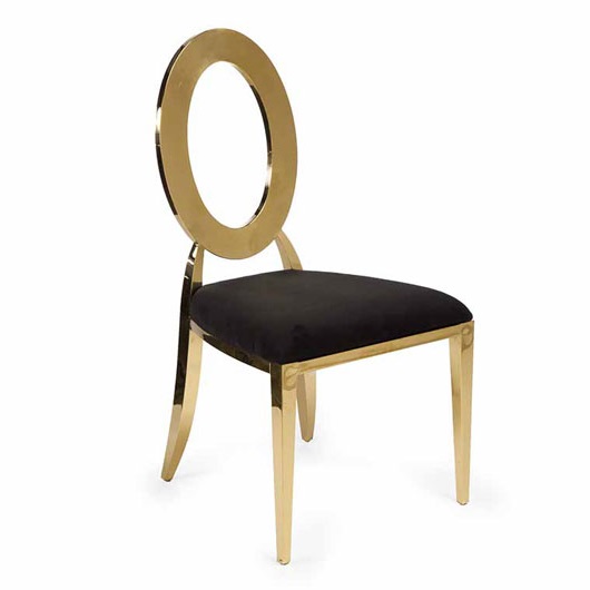 gold wedding chair