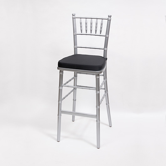 Silver Chiavari Bar Stool