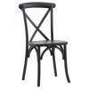 Black Cross Back Chair