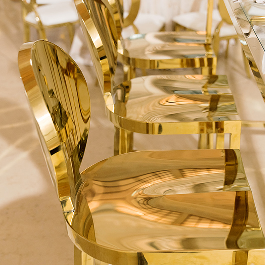 Gold Dorsia Bar Stool