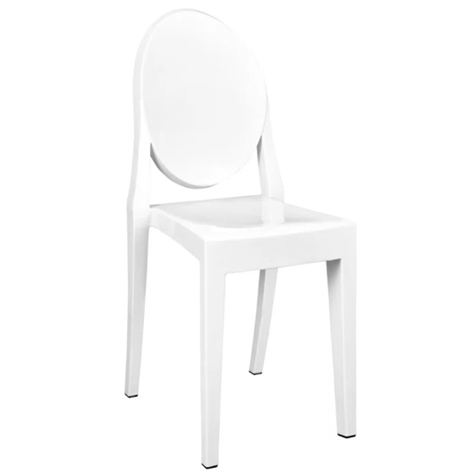 White Louis Chair
