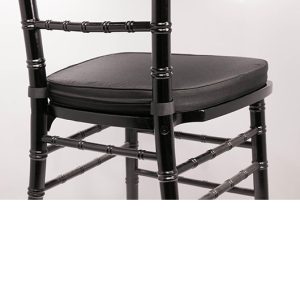 Black Poly-Twill Cushion