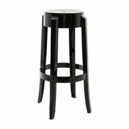 Black Ghost Stool - Chiavari Chairs