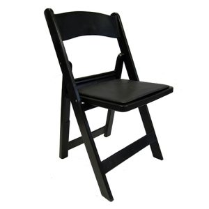 Black Folding Chair