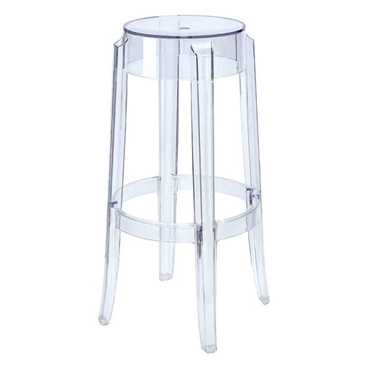 Clear Ghost Stool