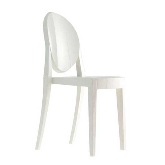 White Ghost Chair