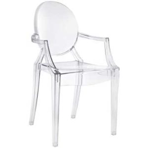 Clear Ghost Armchair