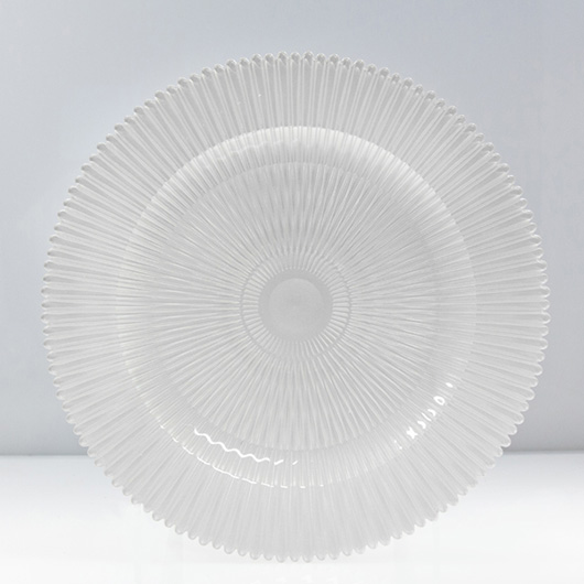 Glamour White Charger Plate - VF