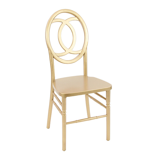 gold double Cecilia reception chair - Chiavari Chairs