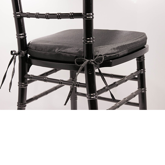 Black Chiavari Cushion Black Chiavari Cushion