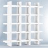 Grid Bar Back - White