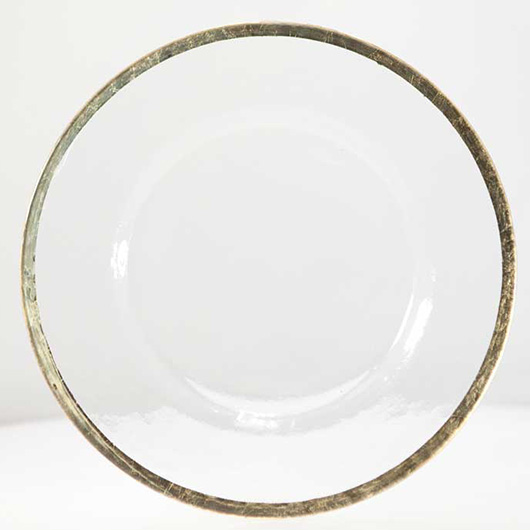 rippled glass palte - Vision Furniture