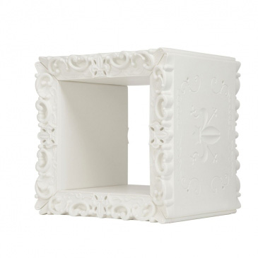 white display cube - Vision Furniture