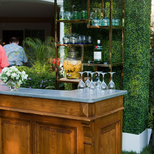 Branded Walnut Bistro Bar