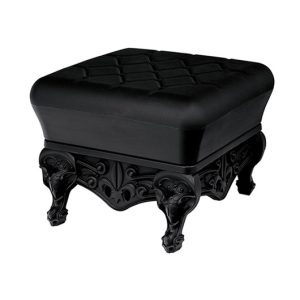 Verona Black Pouf