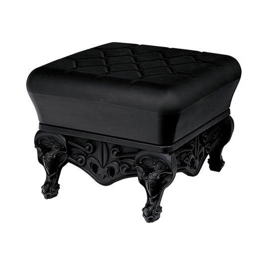 Verona Black Pouf Verona Black Pouf