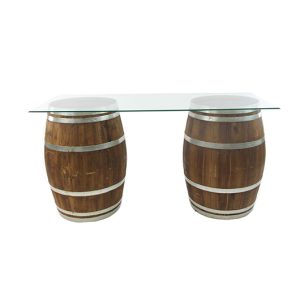 Glass Top Vineyard Table