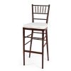 Mahogany Chiavari Bar Stool