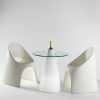 Martini High Cocktail Table - White