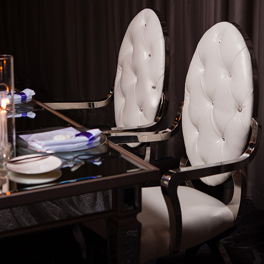 White ESPACE Armchair