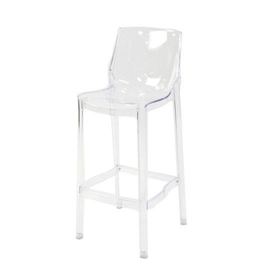 Zephyr Clear Bar Stool
