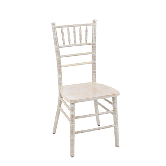 Whitewash Chiavari Bamboo Chair