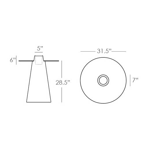 Martini Low Cocktail Table
