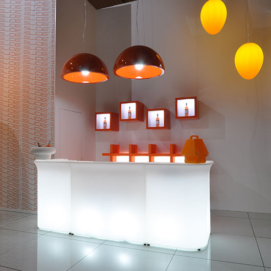 Straight Led Glow Bar for rental in philly