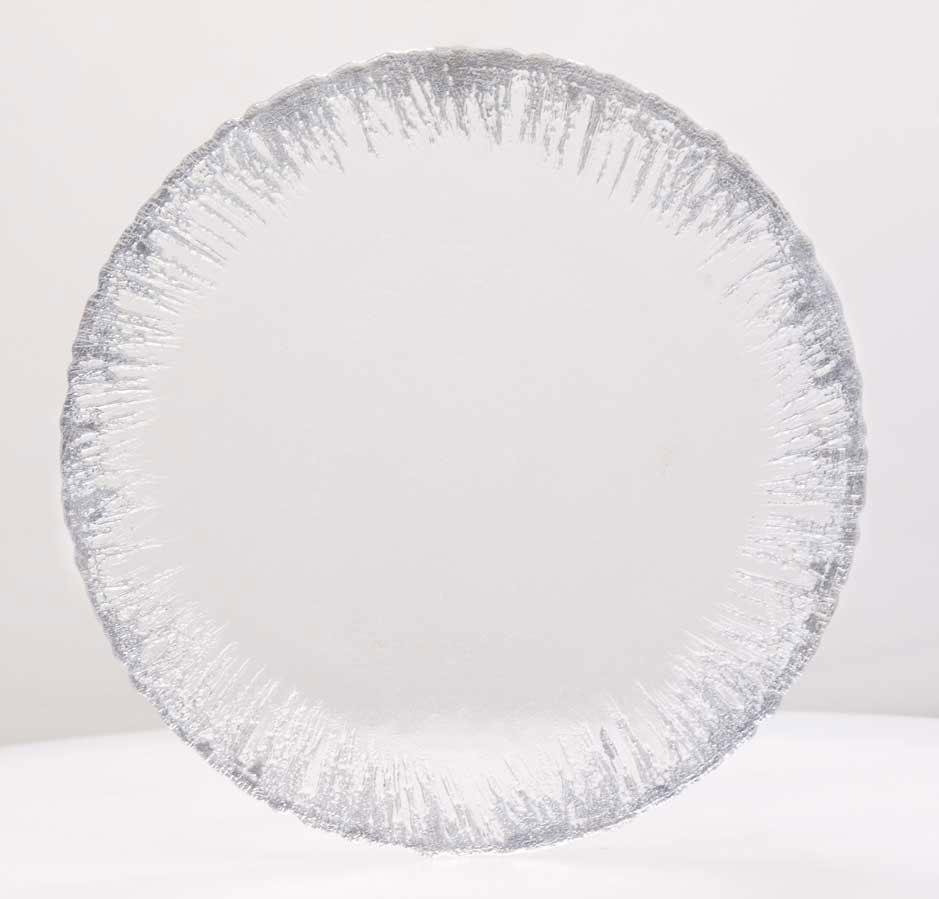 Silver Alchemy Charger Plate