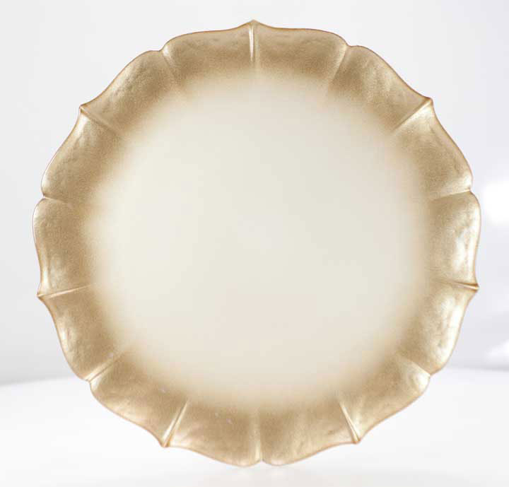 Dahlia Charger Plate