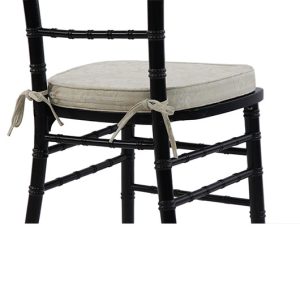 Taupe Damask Cushion