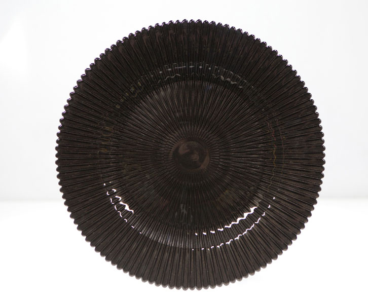Black Glamour Charger Plate