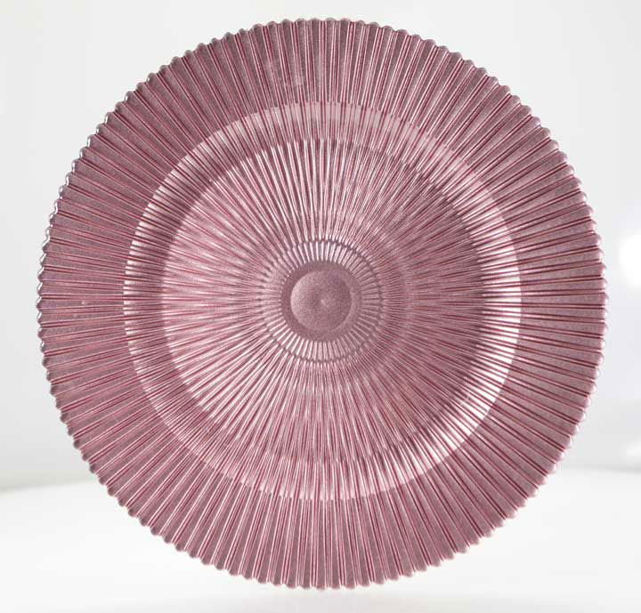 Rose Glamour Charger Plate