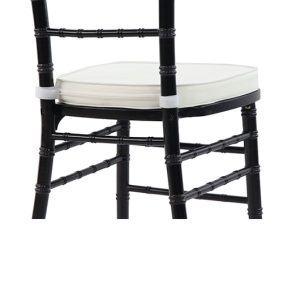 Ivory Poly-Twill Cushion