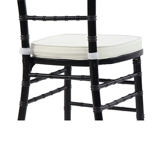 Ivory Poly-Twill Cushion