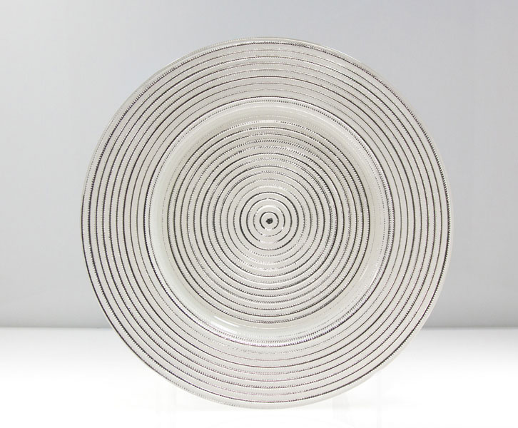 Starstruck Silver Charger Plate