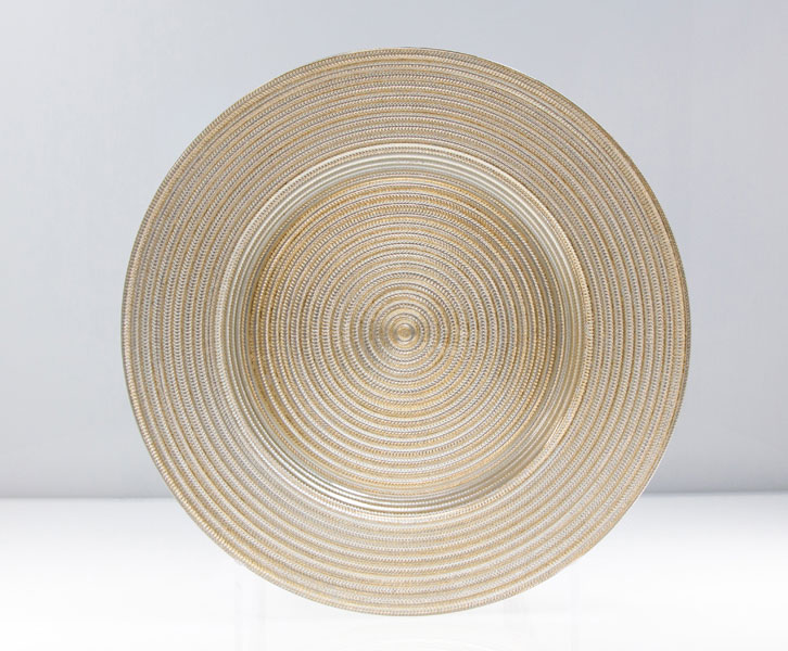 Gold Charger Starstuck Plate