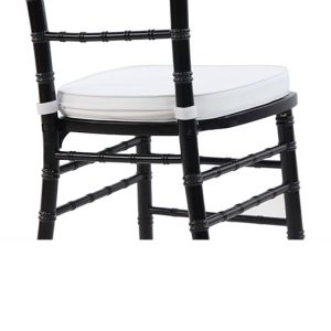 White Poly-Twill Cushion