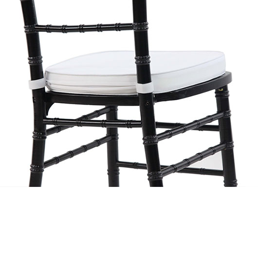 White Poly-Twill Cushion