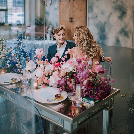 Sweetheart Mirror Table