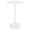 Tulip Table - Marble Top | Brass - 30"H