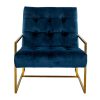 Maurice Armchair - Blue Sapphire