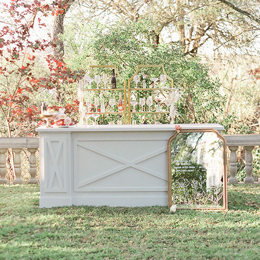 Harry's Bar - Dove Gray 96"