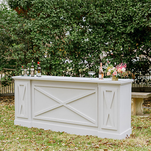 Harry's Bar - Dove Gray 96"