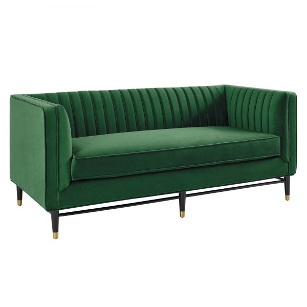 Elliot Sofa - Emerald 75"